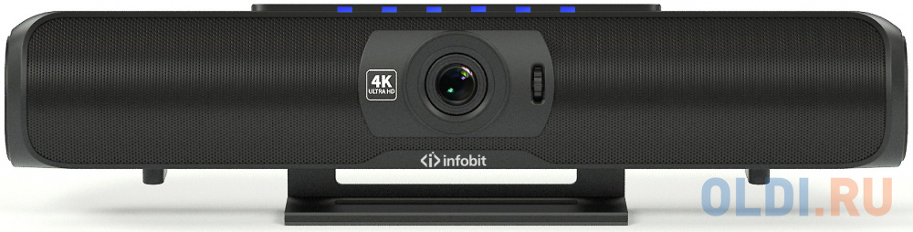 Саундбар со встроенной камерой Infobit [iCam VB40] AV VB40 USB , All-in-One камера, спикер и микрофон, с 3мя микрофонами расширения