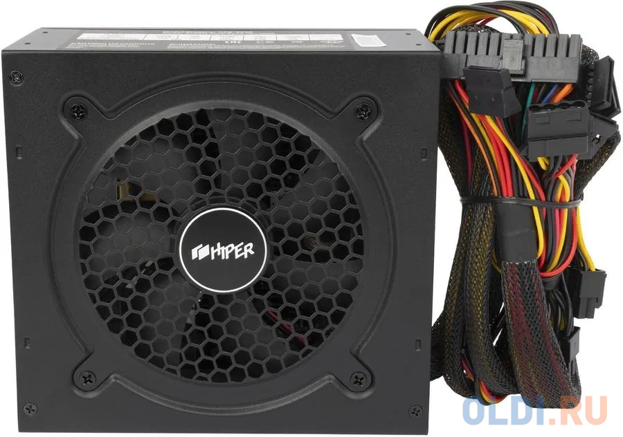 Блок питания Hiper ATX 600W HPB-600D 80+ bronze (24+4+4pin) APFC 120mm fan 6xSATA