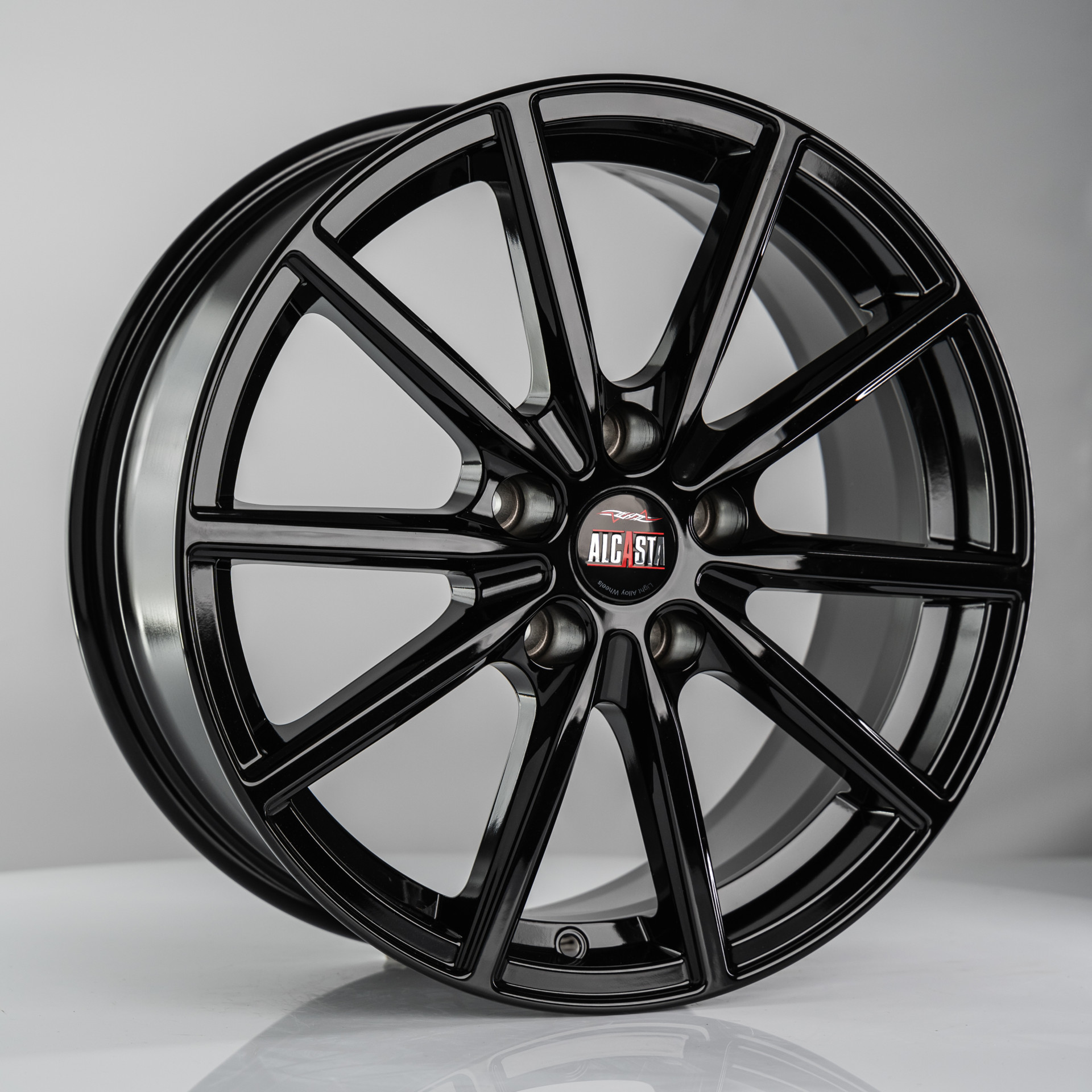 R17 5x112 7J ET43 D57,1 Alcasta M61 BLACK