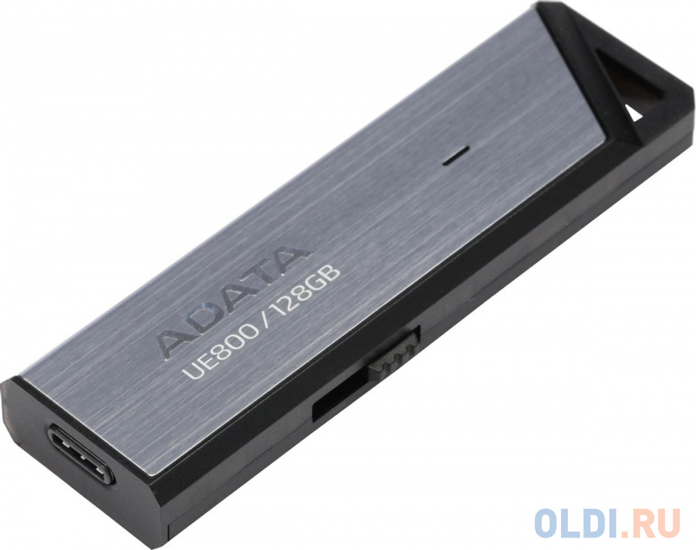 Флеш Диск A-Data 128Gb Type-C UE800 AELI-UE800-128G-CSG USB3.2 серебристый в Москвe