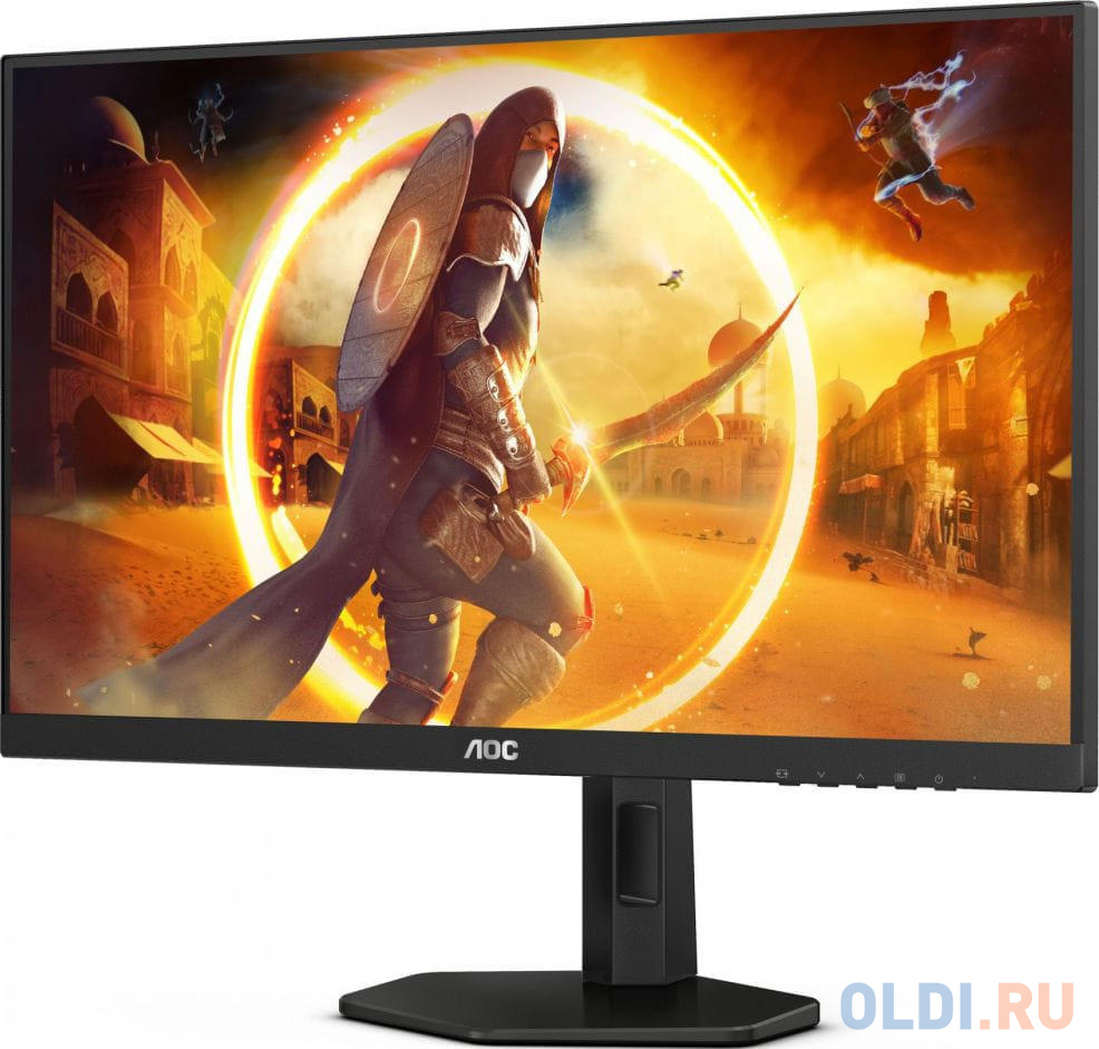 Монитор AOC 27" 27G4X черный IPS LED 0.5ms 16:9 HDMI M/M матовая HAS Piv 300cd 178гр/178гр 1920x1080 180Hz DP FHD 5.41кг