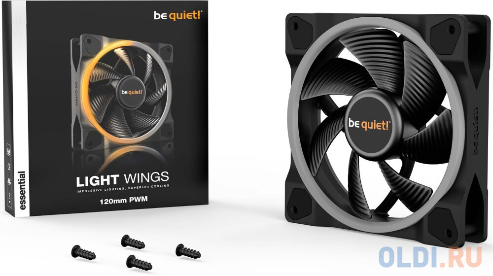 Вентилятор be quiet! Light Wings 120mm PWM / BL072 в Москвe