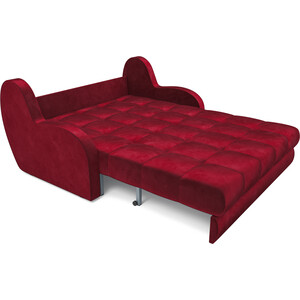 Диван Mebel Ars Диван Аккордеон Барон (бархат красный star velvet 3 dark red)