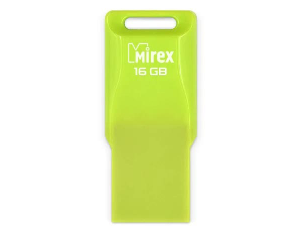 Флешка 16GB Mirex Mario, USB 2.0, Зеленый в Москвe