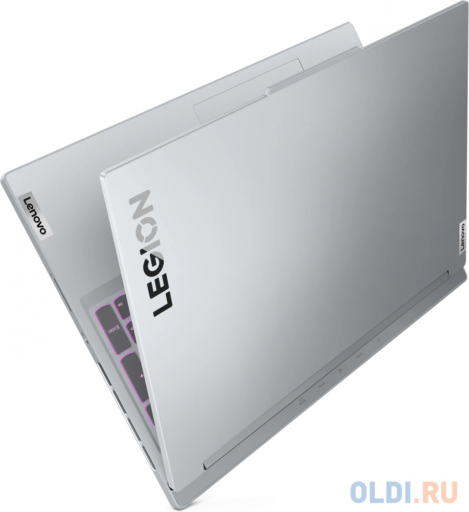 Ноутбук Lenovo Legion Slim 5 16APH8 Ryzen 7 7840HS 16Gb SSD1Tb NVIDIA GeForce RTX4070 8Gb 16" IPS WQXGA (2560x1600) noOS grey WiFi BT Cam (82Y900