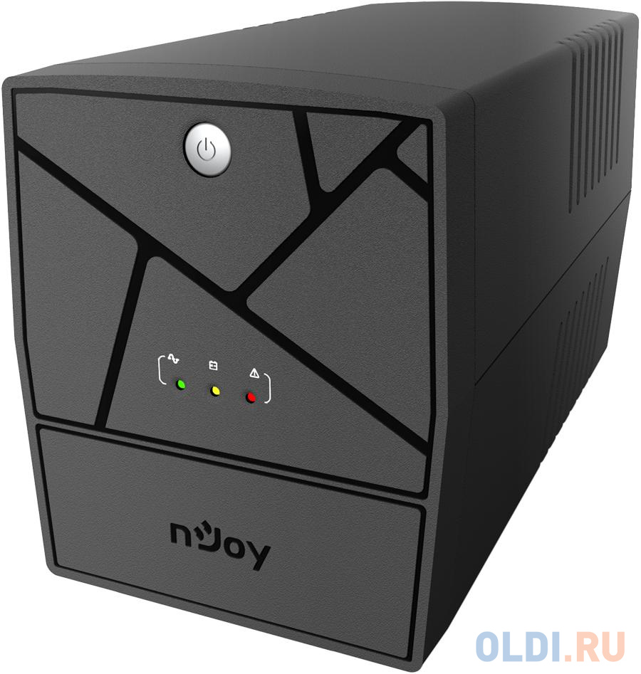 ИБП nJOY UPS 1000VA Keen 1000 USB (эфективная мощьность 600Вт, батарея 7 Ач 2шт, 4  розетки)