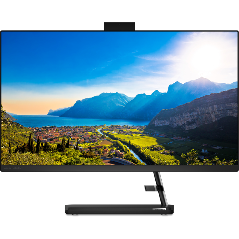 Моноблок Lenovo IdeaCentre AIO 3 27IAP7 27" 1920x1080, Intel Core i5-1235U 1.3 ГГц, 8Gb RAM, 512Gb SSD, Intel Iris Xe Graphics, WiFi, BT, Cam, без ОС, черный, клавиатура, мышь (F0GJ00C9RU)