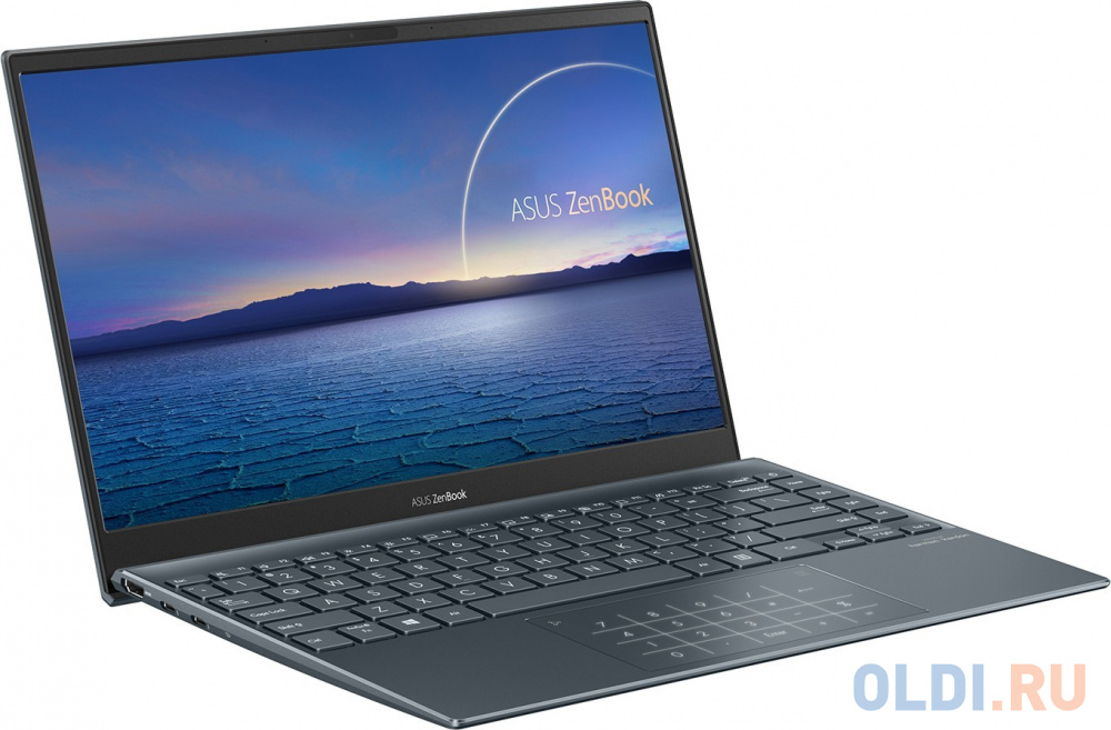 Ноутбук/ ASUS UX325EA-KG908W 13.3"(1920x1080 OLED)/Intel Core i5 1135G7(2.4Ghz)/8192Mb/512PCISSDGb/noDVD/Int:Intel Iris Xe Graphics/Cam/BT/WiFi/6