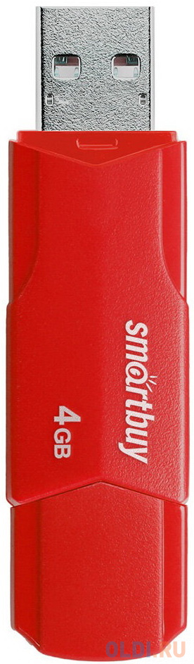 Smartbuy USB Drive 4GB CLUE Red (SB4GBCLU-R) в Москвe