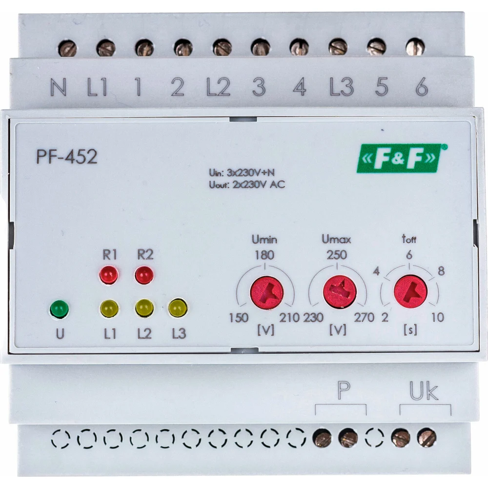 Автоматический переключатель фаз Евроавтоматика F&F