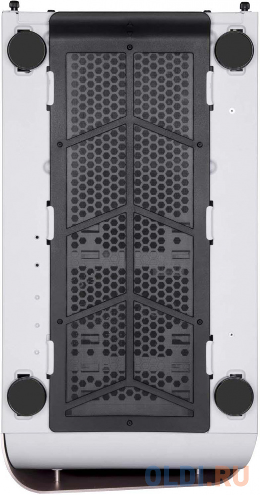 Корпус ATX SilverStone SST-SEA1GW-G Без БП белый розовое золото