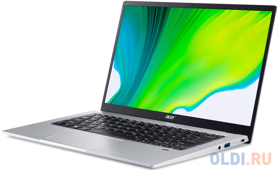 Ноутбук Acer Swift 1 SF114-34  Celeron N4500/8Gb/SSD256Gb/14&quot;/IPS/FHD/noOS/silver (NX.A77ER.009)