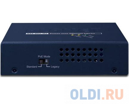 PLANET POE-171A-95 Single-Port Multi-Gigabit 802.3bt PoE++ Injector (95 Watts, 802.3bt Type-4, PoH, Legacy mode support, PoE Usage LED, 10/100/1G/2.5G