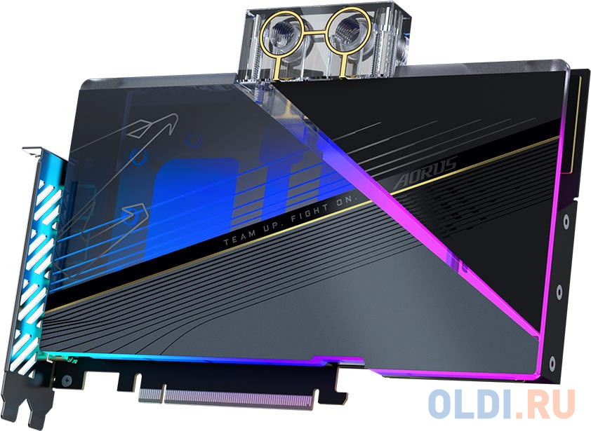 Видеокарта GigaByte nVidia GeForce RTX 4080 AORUS XTREME WATERFORCE WB 16384Mb