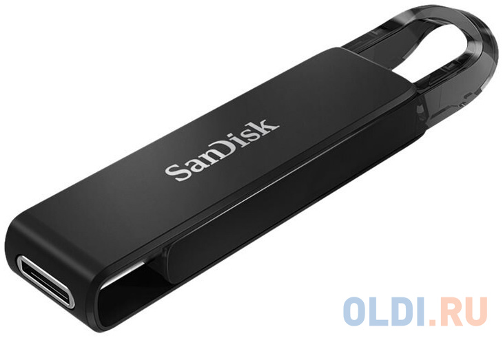 Флеш накопитель 128GB SanDisk CZ460 Ultra Type-C, USB Type-C, Black в Москвe