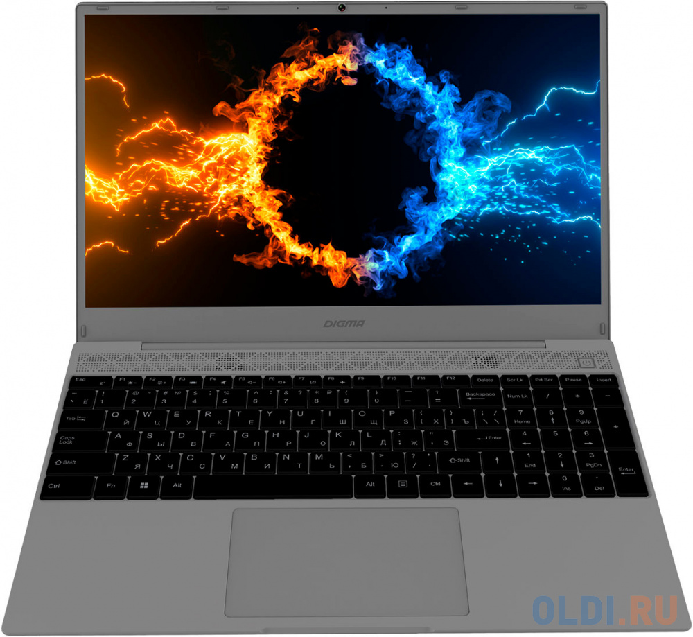 Ноутбук Digma EVE 15 C423 Ryzen 3 3200U 8Gb SSD512Gb AMD Radeon Vega 3 15.6" IPS FHD (1920x1080) Windows 11 Professional Multi Language 64 grey s