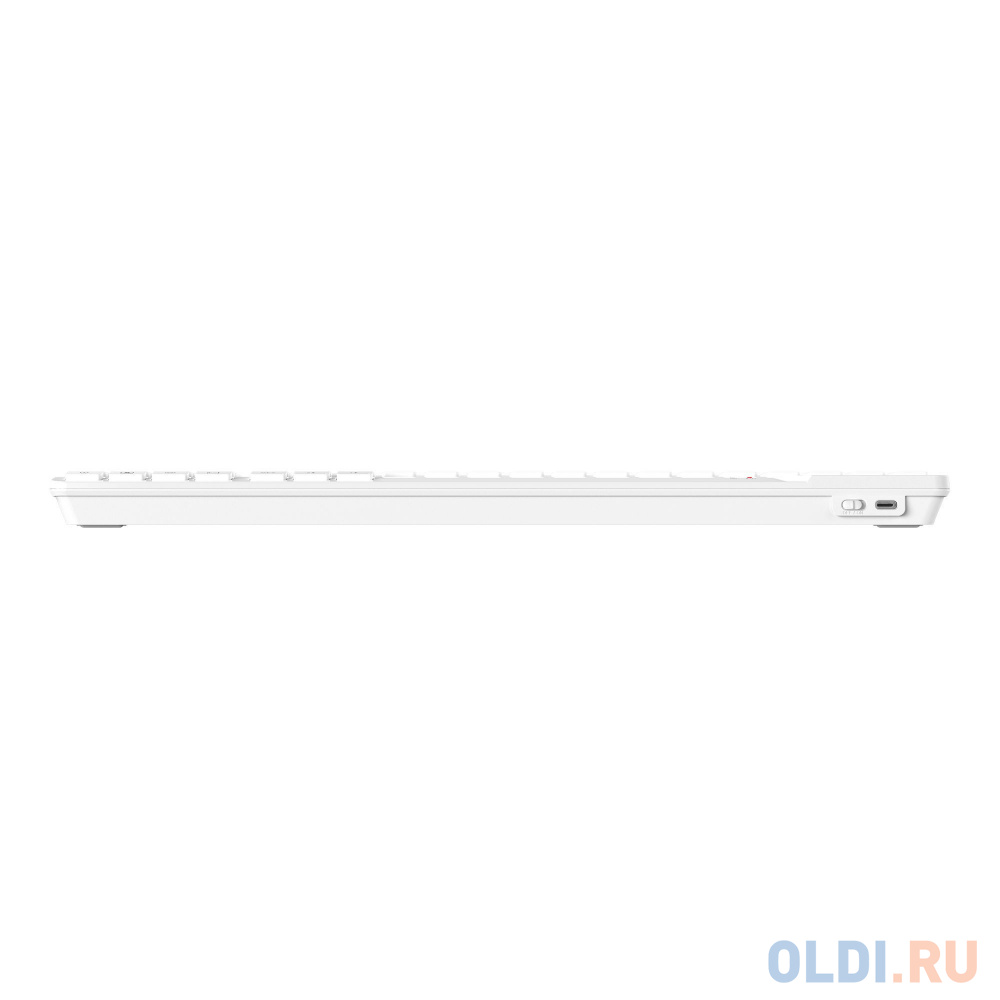 Клавиатура A4Tech Fstyler FBK27C AS белый USB беспроводная BT/Radio slim Multimedia (FBK27C AS)