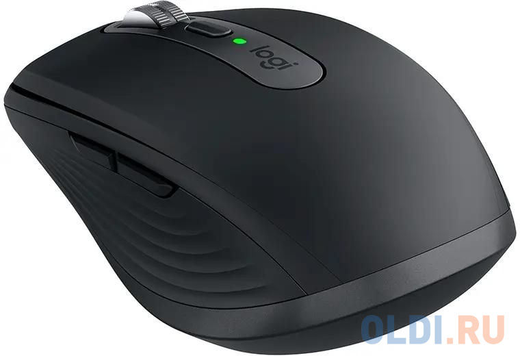 Мышь Logitech MX Anywhere 3 графитовый оптическая (4000dpi) беспроводная BT/Radio USB для ноутбука (6but)