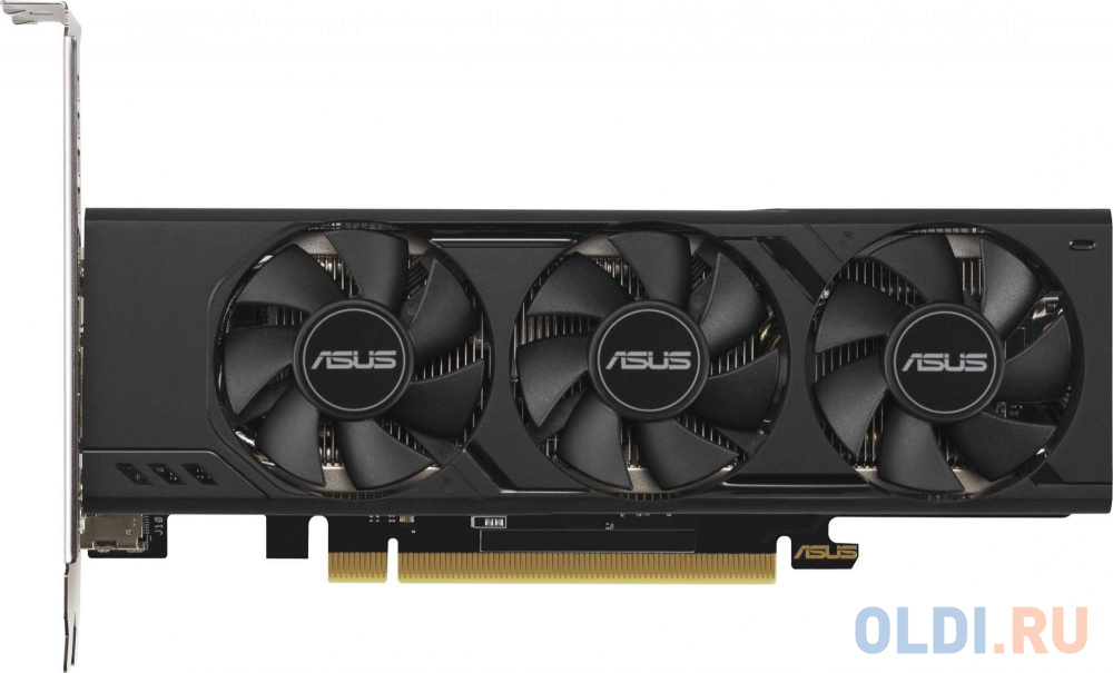 Видеокарта Asus PCI-E 4.0 RTX4060-O8G-LP-BRK NVIDIA GeForce RTX 4060 8Gb 128bit GDDR6 2490/17000 HDMIx2 DPx2 HDCP Ret low profile в Москвe