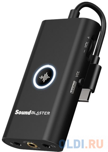 Звуковая карта Creative USB Sound Blaster G3 (BlasterX Acoustic Engine Pro) 7.1 Ret в Москвe