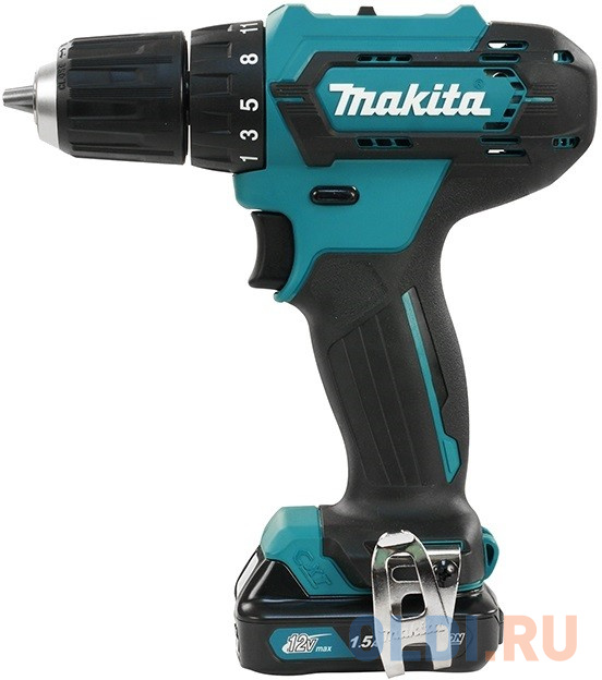 Дрель-шуруповерт Makita DF333DWME аккум. патрон:быстрозажимной (кейс в комплекте)