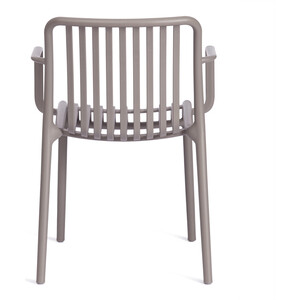 Кресло TetChair Lancaster (mod. 38-1) пластик 55,5х58х80 см Grey (серый) 34630 в Москвe