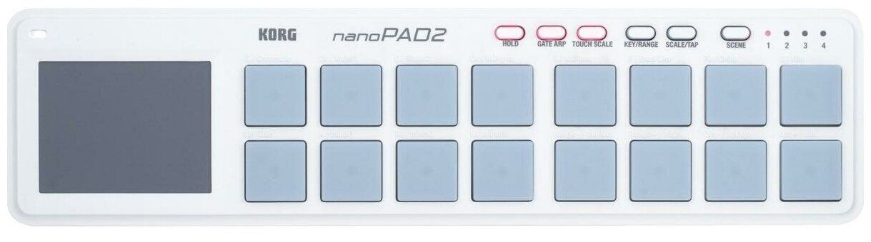 MIDI Контроллер KORG NANOPAD2 -WH