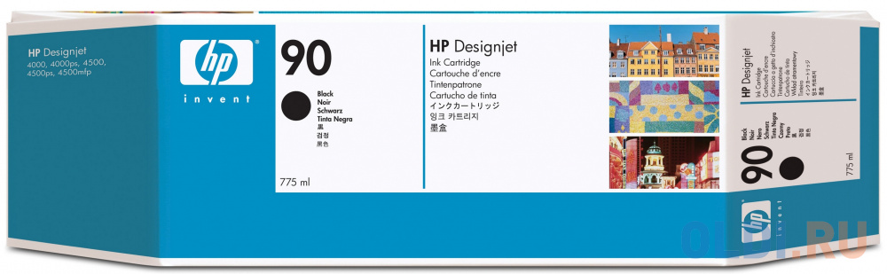 Картридж HP C5059A №90 для HP DesignJet 4000 4500 черный
