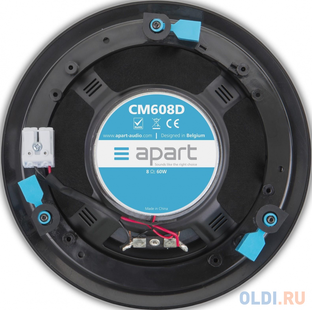 Колонки Apart CM608D 2.0 Белый