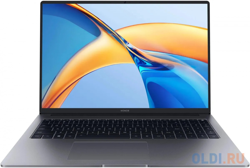 Ноутбук HONOR MagicBook X16 Ryzen 5 7640HS/16Gb/SSD512Gb/16&quot;/IPS/WQXGA/NoOS/grey (5301AJYD) в Москвe