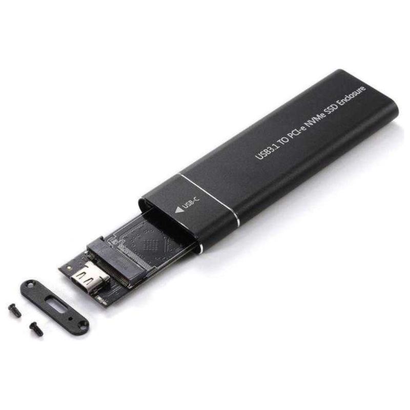 Корпус Palmexx M.2 M-key NVMe PCI-e SSD USB-C 3.1 PX/SSDB-NVME-BLK