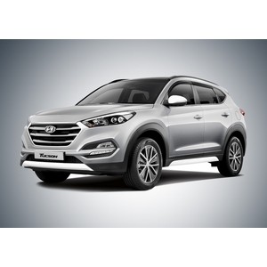 Дефлекторы окон AutoFlex для Hyundai Tucson III (2015-2020), акрил, 4 шт., 823005 в Москвe