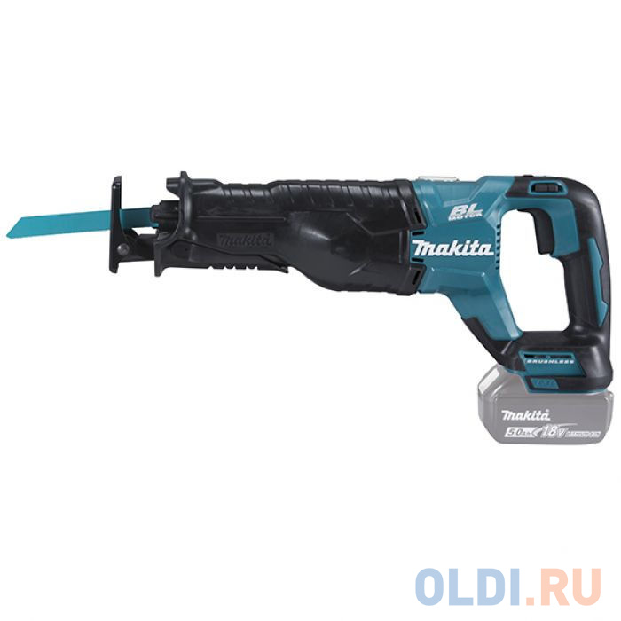 Makita DJR187RT Пила саб ак б\\щ,18В,2х5АчLi-ion,0-2300\\0-3000об\\м,ход-32мм,рез-255мм,3.4кг,чем,подсв в Москвe