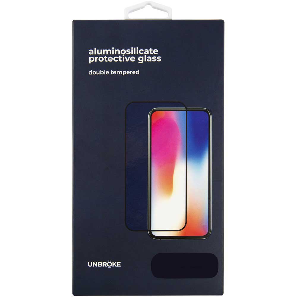 Защитное стекло UNBROKE для Apple iPhone 11 Pro, защита динамика, Full Glue, черная рамка в Москвe