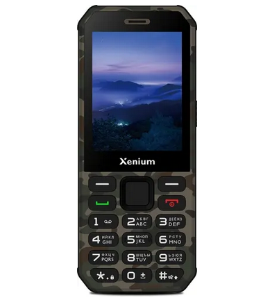 Мобильный телефон Philips Xenium X300, 2.8" 320x240 TN, MediaTek MTK6261D, 32Mb RAM, 32Mb, BT, 1xCam, 2-Sim, 3000 мА·ч, USB Type-C, зеленый (CTX300GC/00)