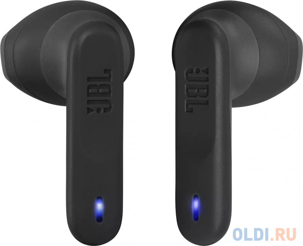 Гарнитура вкладыши JBL Wave Flex черный беспроводные bluetooth в ушной раковине (JBLWAVEFLEX) в Москвe