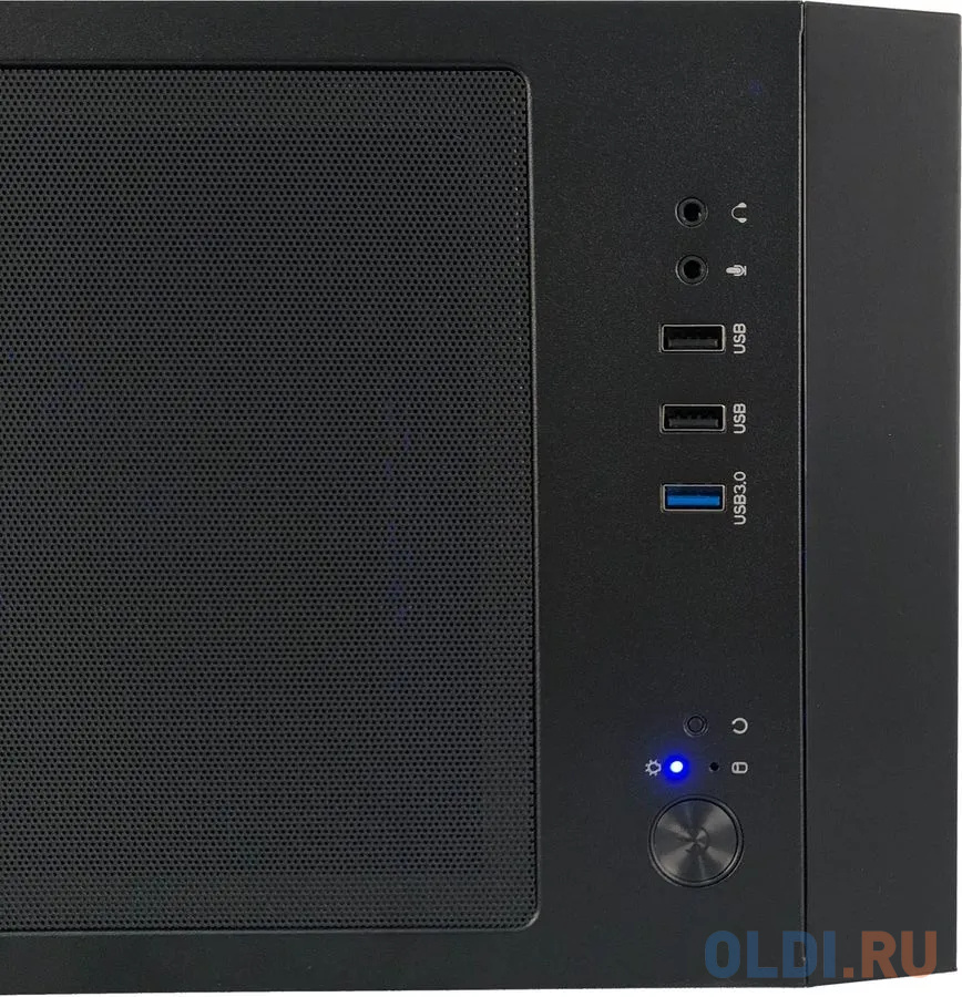 Компьютер iRU Home 310H5GM,  Intel Core i7 11700F,  DDR4 16ГБ, 512ГБ(SSD),  NVIDIA GeForce GTX 1630 - 4096 Мб,  Free DOS,  черный [1858333]