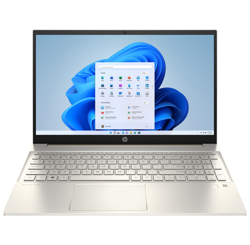 Ноутбук HP Pavilion 15-eg2015ci 15.6" IPS 1920x1080, Intel Core i5 1235U 1.3 ГГц, 8Gb RAM, 512Gb SSD, без OC, золотистый (6G800EA)