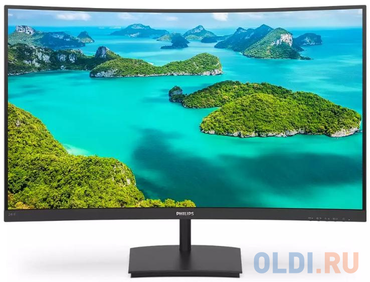 Монитор 24" Philips 241E1SC(00/01) черный VA 1920x1080 250 cd/m^2 4 ms VGA HDMI