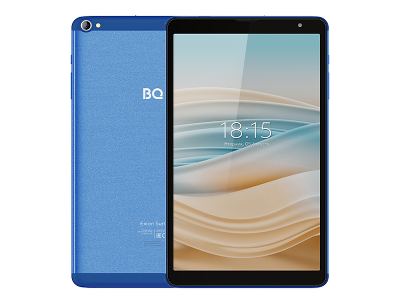 Планшет BQ 8088L Exion Surf Blue (SP9863a/4096Mb/64Gb/3G/4G/Wi-Fi/Cam/8/1280x800/Android)