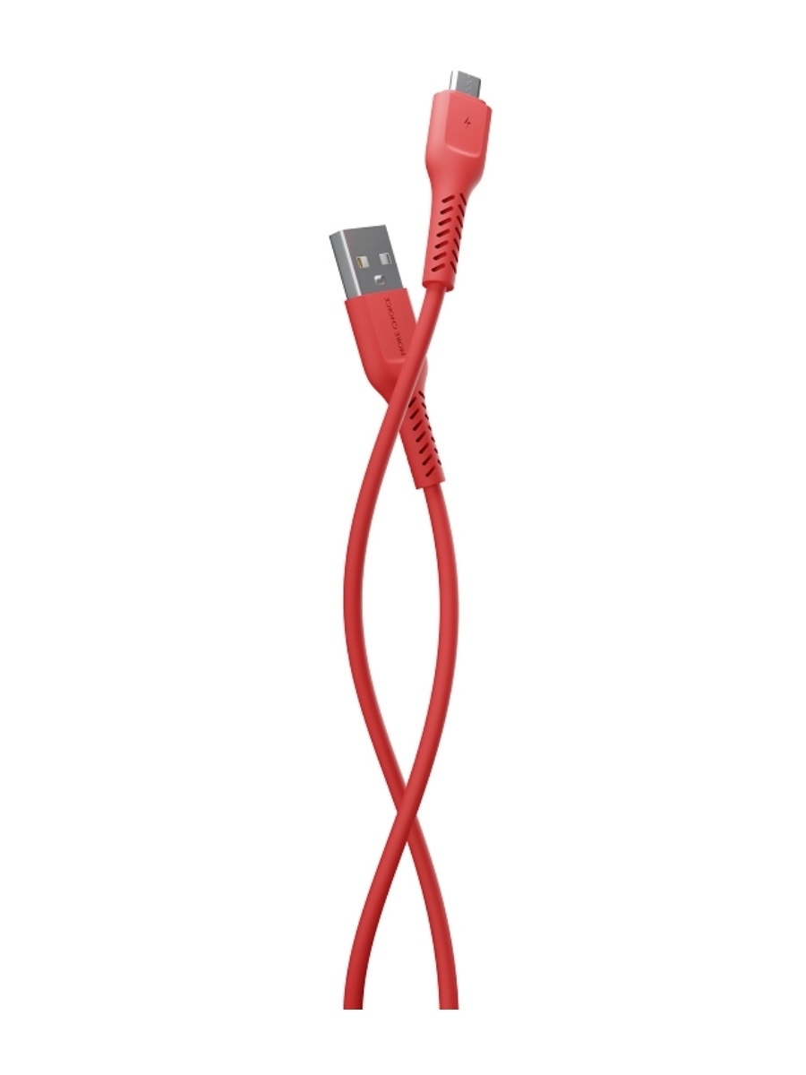 Кабель More choice K16m Red USB 2.0A micro USB TPE 1м в Москвe