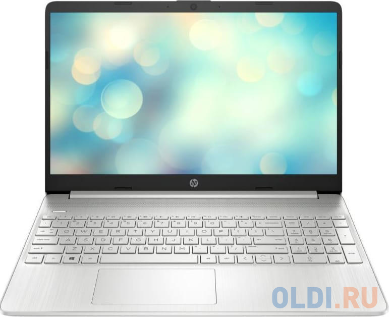 Ноутбук HP15 15s-fq5340tu 15.6" FHD IPS, Intel Core i3-1215U, 8Gb, 256Gb SSD, Win11 Home (RUS), серебристый*