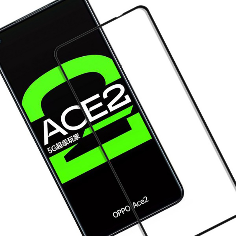 Защитное стекло Krutoff для Oppo Ace 2 Full Glue Premium Black 22868 в Москвe