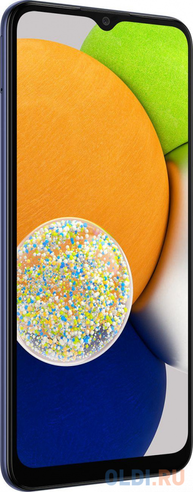 Смартфон Samsung SM-A035F Galaxy A03 32Gb 3Gb синий моноблок 3G 4G 2Sim 6.5" 720x1600 Android 10 48Mpix 802.11 b/g/n/ac GPS GSM900/1800 GSM1900 T