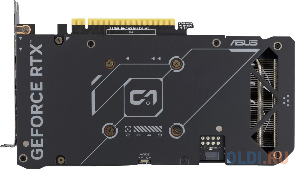 Видеокарта Asus PCI-E 4.0 DUAL-RTX4060TI-O16G NVIDIA GeForce RTX 4060TI 16384Mb 128 GDDR6 2595/18000 HDMIx1 DPx3 HDCP Ret