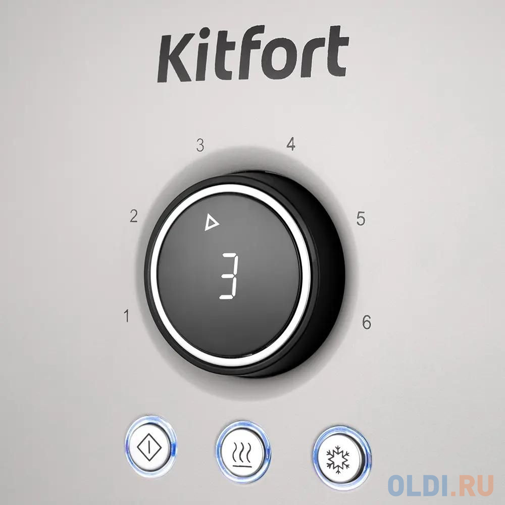 Тостер Kitfort КТ-6250 800Вт белый/черный