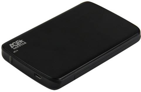 Внешний корпус для HDD/SSD AgeStar 31UB2A12C SATA черный