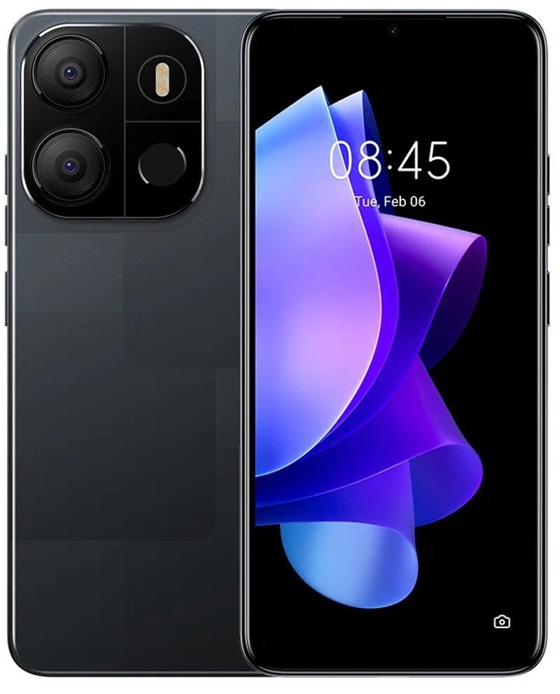 Смартфон Tecno POP 7 2/64Gb Black