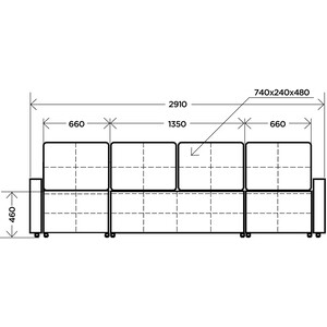 Угловой диван Комфорт - S Патрик-2 Кашемир 890 (KMF00991)