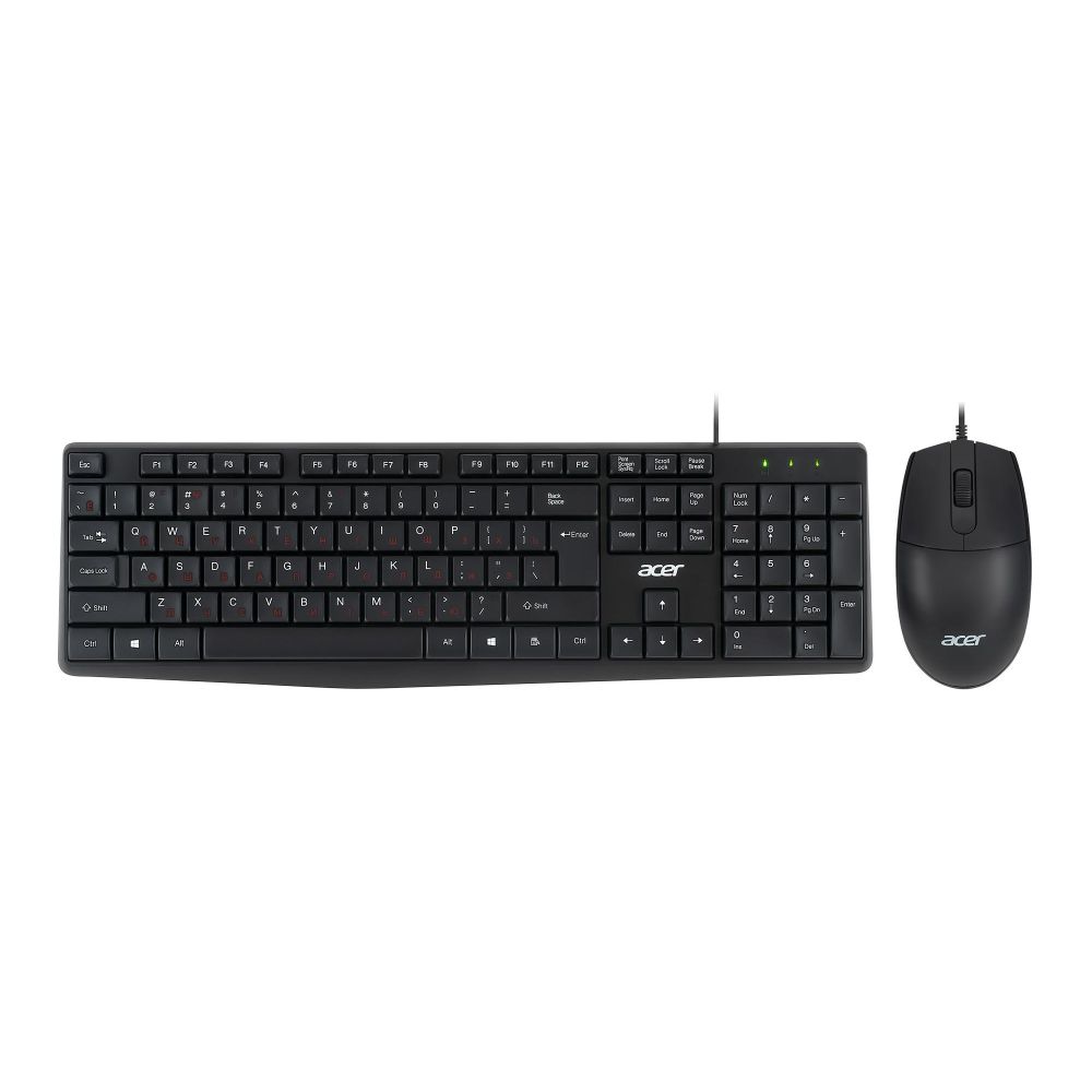 Комплект клавиатура и мышь Acer